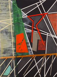 Classical Abstractionism A P20 Oil& Acrylic ,Pencil on Canvas 2011